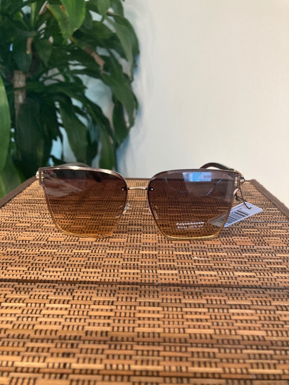 Semi Rimless Square Fashion Sunglasses (MP31733AP)